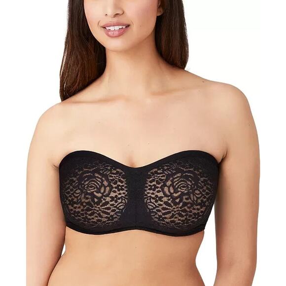 Wacoal Women's Halo Strapless Bra, Black Size 38C 0233 - Picture 1 of 3